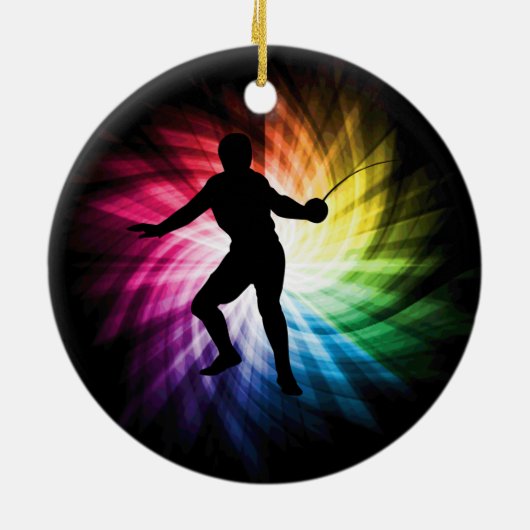 Omheining Silhouette; Spectrum Keramisch Ornament (Achterkant)