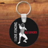 Omheining Sleutelhanger (Voorkant)