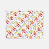 Omheining Sport Fleece Deken (Voorkant (Horizontaal))