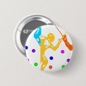 Omheining Sport Ronde Button 5,7 Cm (Voorkant /achterkant)