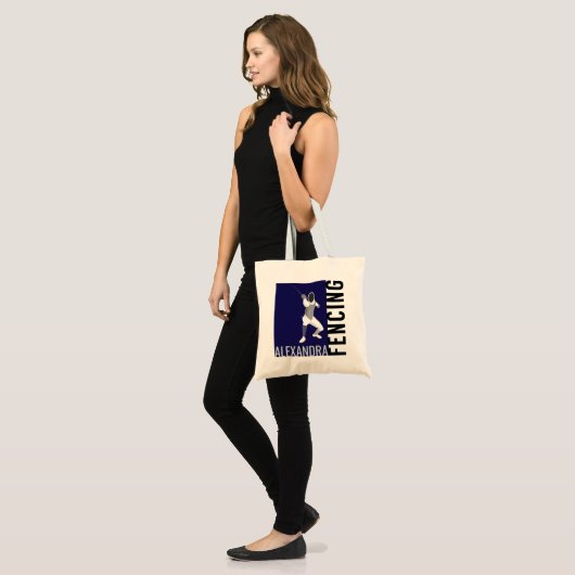 Omheining Tote Bag (Voorkant (model))
