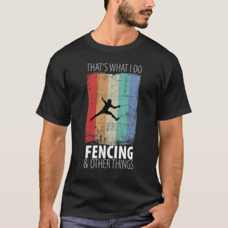 Omheining van het afrasteren van geweren tegen gew t-shirt