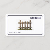 Omheining Visitekaartje (Voorkant)