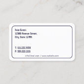 Omheining Visitekaartje (Achterkant)