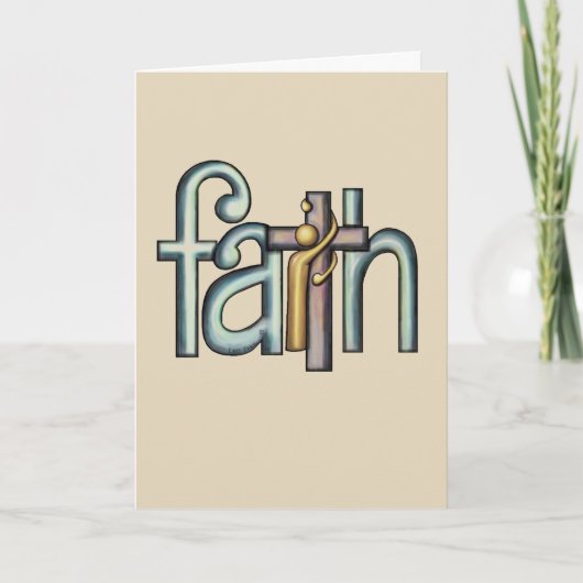 Omhels het Kruis Kaart (Voorkant)