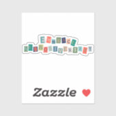 Omhels neurodiversiteit | Neurodiverent bewustzijn Sticker (Vel)