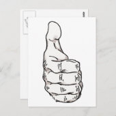 Omhoog Briefkaart (Voorkant / Achterkant)