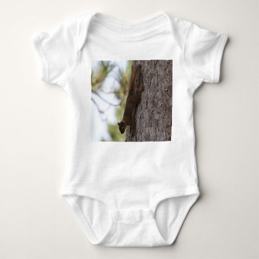 Omhoog Eekhoorn Romper (Voorkant)