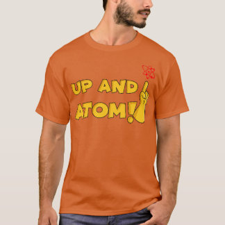 Omhoog en ATOM T-shirt
