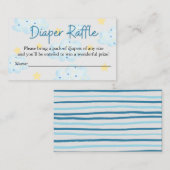 Omhoog en weg Wolken en Sterren Luierloof Informatiekaartje (Voorkant / Achterkant)