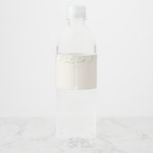 Omhoog in de Clouds Baby shower Drank Label Set Waterfles Etiket (Achterkant)