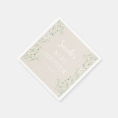 Omhoog in de Clouds Baby shower servetten (Hoek)