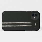 Omhoog in het luchtgedeelte van het vliegtuig met  Case-Mate iPhone case (Achterkant (horizontaal))