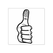 Omhoog met v1 	rubberstempel (Afrduk)