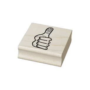 Omhoog met v1 	rubberstempel
