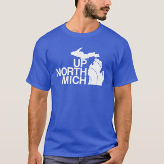 Omhoog Noord Mich T-shirt