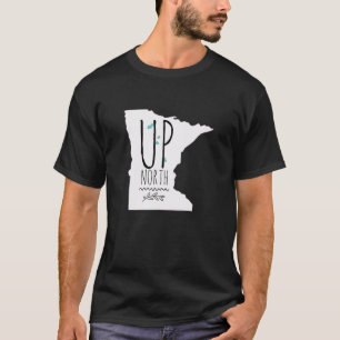 Omhoog Noord MN T Shirt met meren