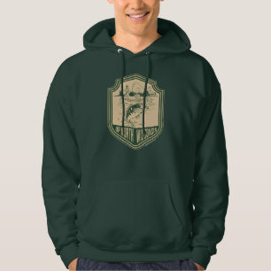 Omhoog Noord Wisconsin Vist Badge Hoodie