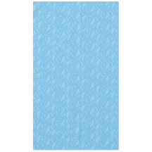 Omhoog Noord - Wit op Blauw Botanisch Patroon