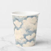 Omhoog, omhoog en weg ballonverjaardag papieren bekers (Voorkant)