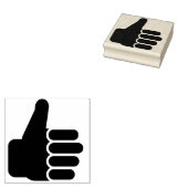 Omhoog Rubberstempel (Gestempeld)