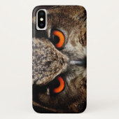 Omhoog Sluiten met Oranje ogen Case-Mate iPhone Case (Achterkant)