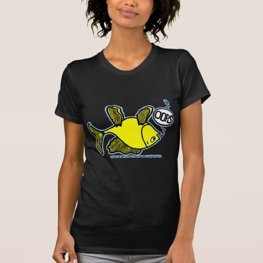 Omhoog vis. t-shirt (Voorkant)