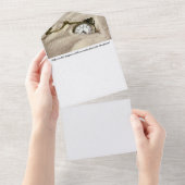 Omhulling All In One Uitnodiging (Afscheurbaar)