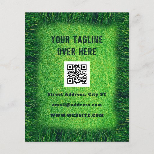 Omhulling gras flyer (Achterkant)