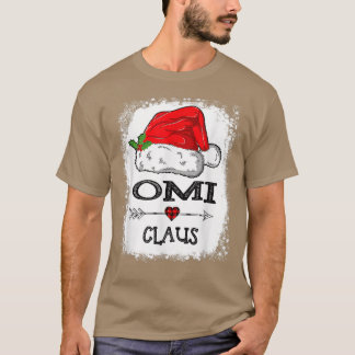 Omi Claus Kerstmis Light Pajama-serie komt overeen T-shirt