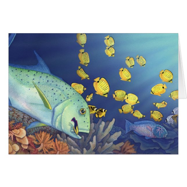 Omilu (thonine Trevally) (Devant horizontal)