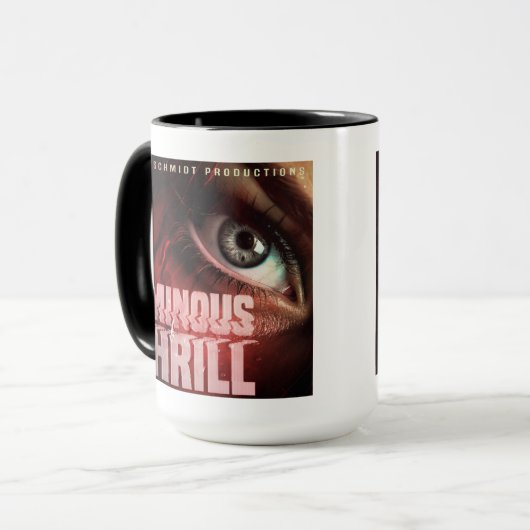 Ominous Thrill HOESJE Mok (Voorkant links)