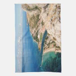 Omis, Kroatië - Adriatische kust Theedoek
