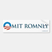 Omit Romney Bumpersticker (Voorkant)
