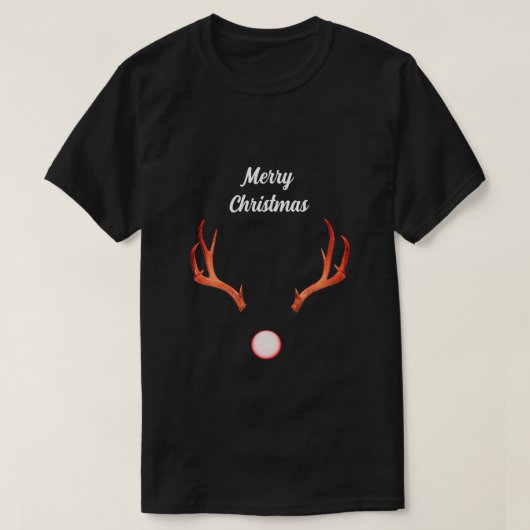 Omkeerbaar rendier T-shirt (Design voorkant)