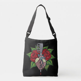 Omkeerbaar Tattoo Art Crossbody Bag Crossbody Tas