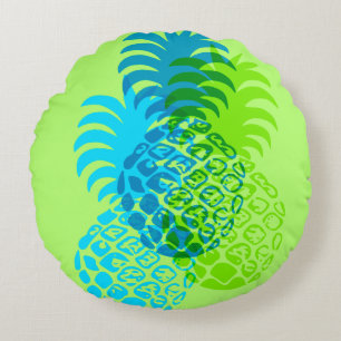 Omkeerbaar van de Ananas van Momona Hawaiiaanse Rond Kussen