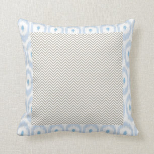 Omkeerbare iKat en Chevron PIllow Kussen