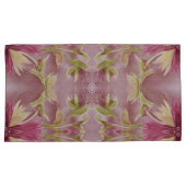 Omkeerbare kussen Hoesjes met olijf en Bourgogne Kussensloop (Voorkant-Rechts)