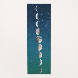 Omkeerbare moonfasen en Sunset Sky Yogamat