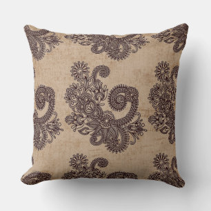 "Omkeerbare suède tan design decoratieve Kussens