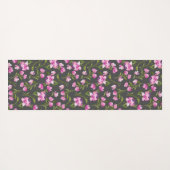 Omkeerbare Waterverf Florals Yoga Mat (Achterkant (horizontaal))