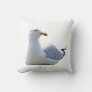 Omkeerbare zeemeeuw liggend kussen