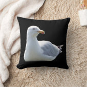 Omkeerbare zeemeeuw liggend kussen (Deken)