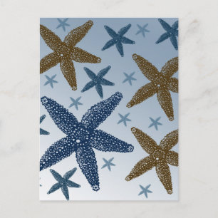 Omlaag door de Zee Starfish Briefkaart