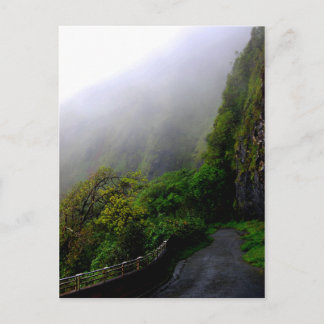 "Omlaag het Beaten briefkaart van de Weg"