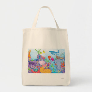 Omlaag in de oceaan tote bag