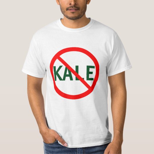 Omlaag met Kale T-shirt (Voorkant)