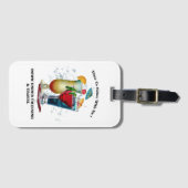 Omlaag onder Bagagelabel voor reizen (Voorkant (horizontaal))