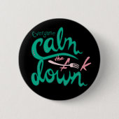 Omlaag Ronde Button 5,7 Cm (Voorkant)